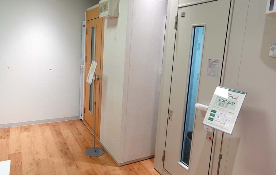 カワイ組み立て式防音室の一例